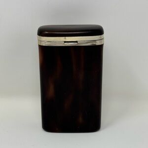 Vintage  TANO of Madrid Cigarette Case tortoise go accent preowned